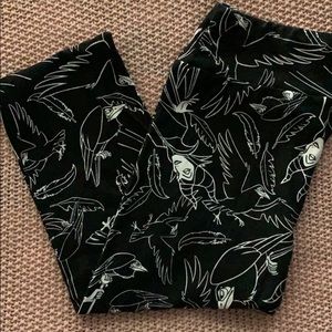 Lularoe one size OS Maleficent leggings Halloween